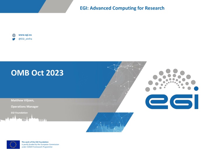 egi advanced computing for research