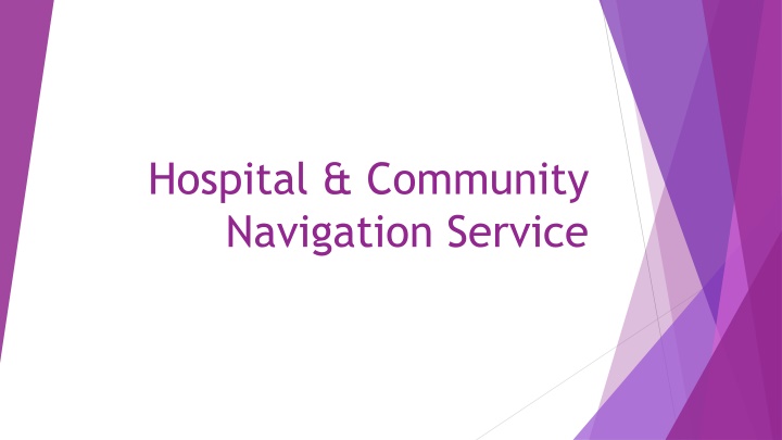 hospital community navigation service