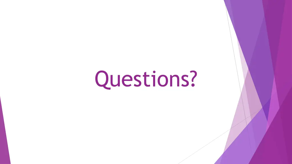 questions