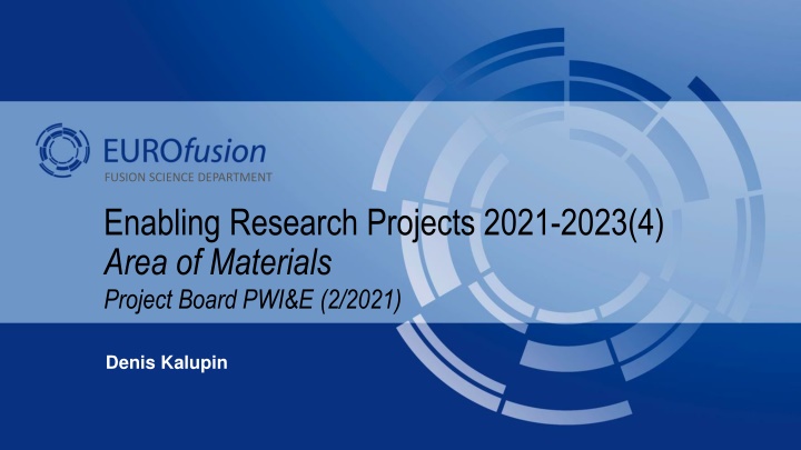 fusion science department enabling research