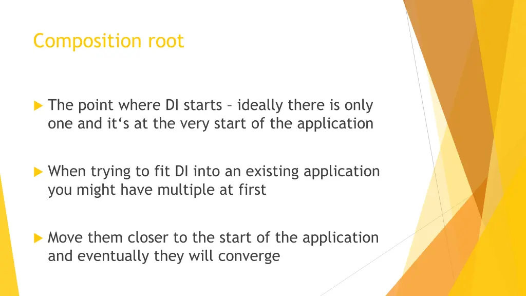 composition root