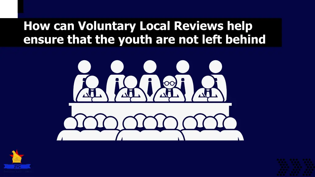 how can voluntary local reviews help ensure that