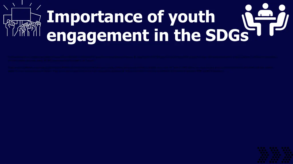 importance of youth engagement in the sdgs