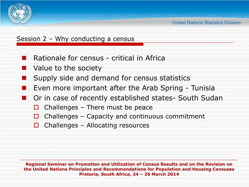 session 2 why conducting a census