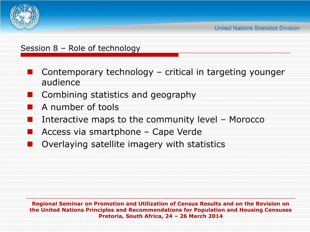 session 8 role of technology