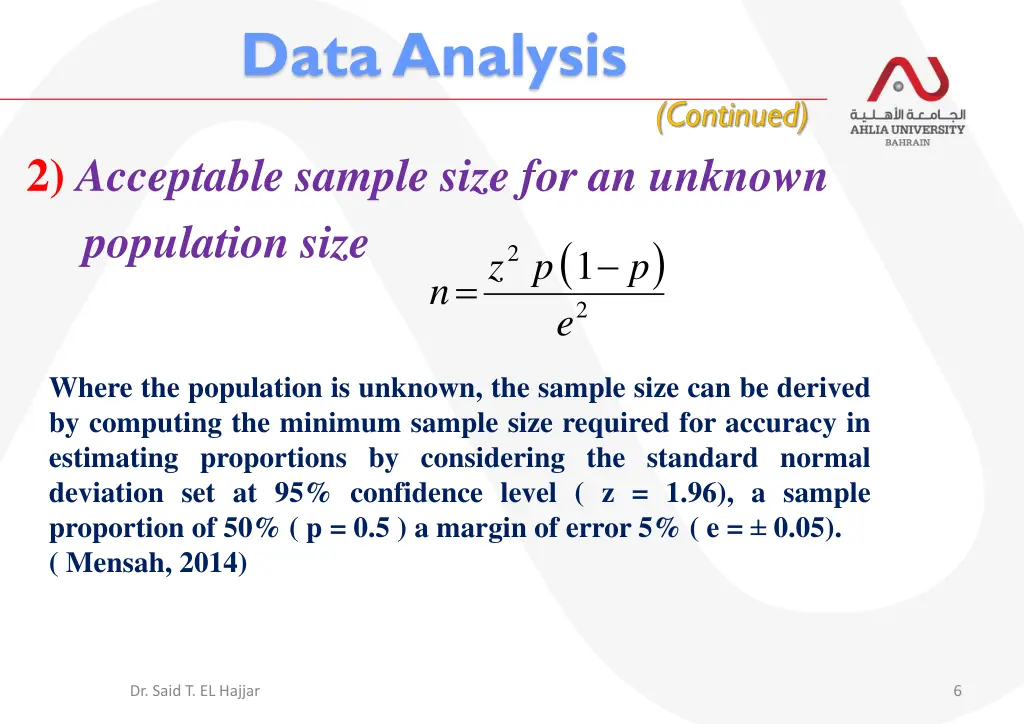 data analysis 2