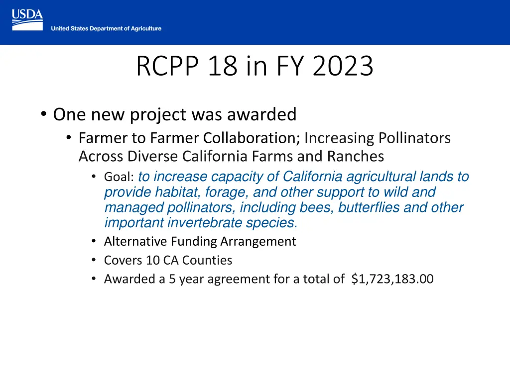 rcpp 18 in fy 2023