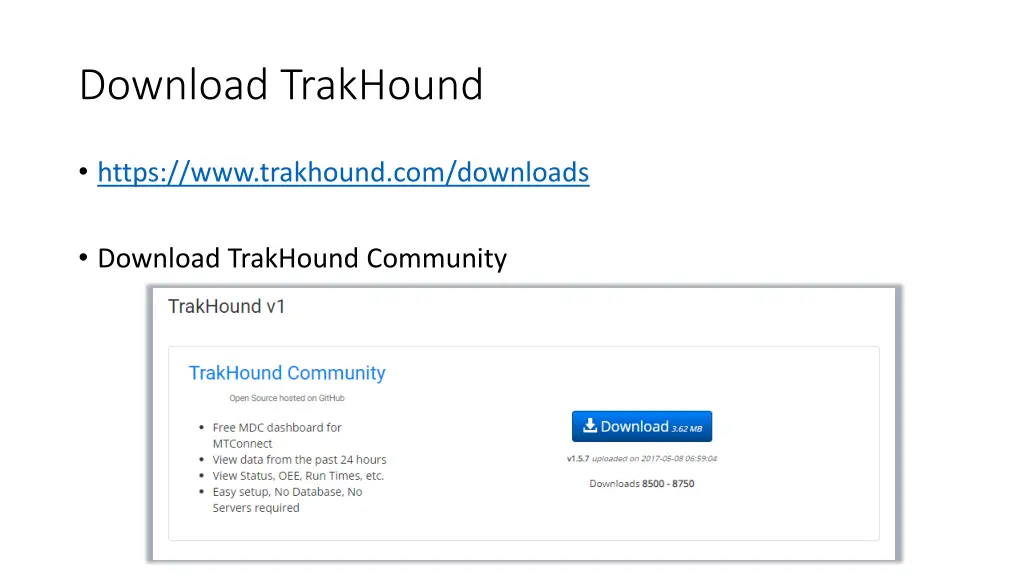 download trakhound