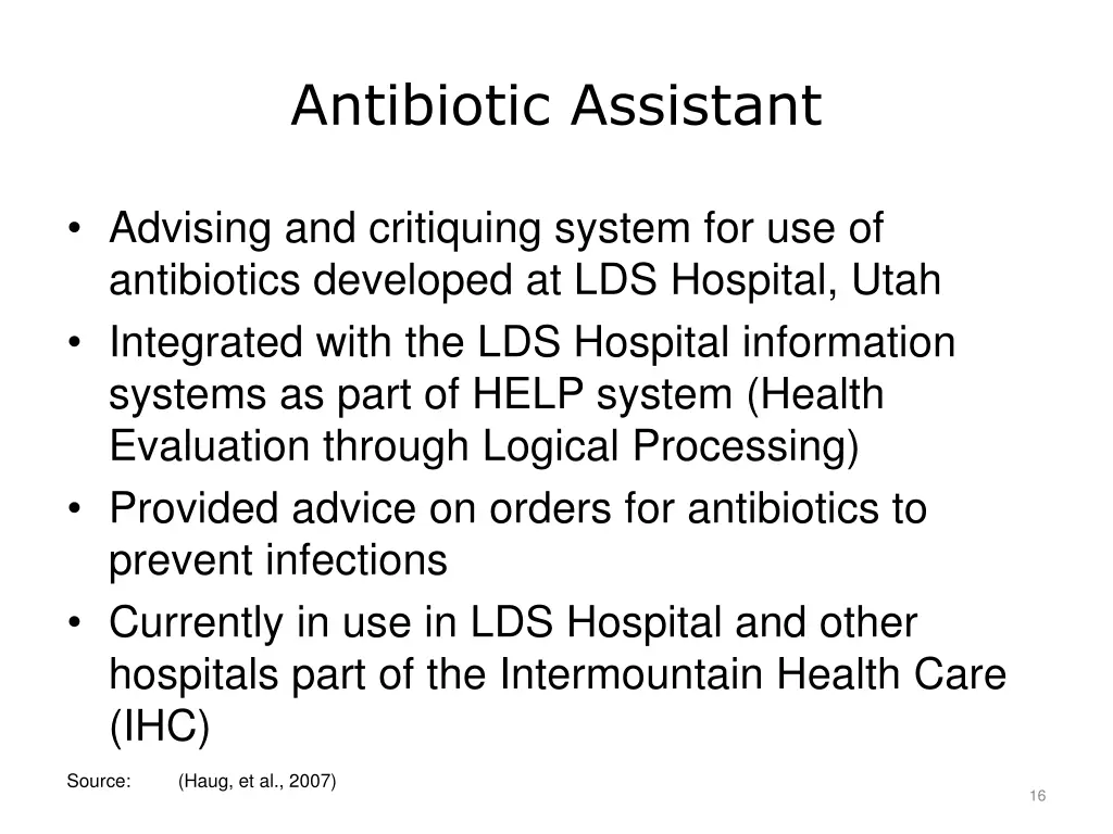 antibiotic assistant