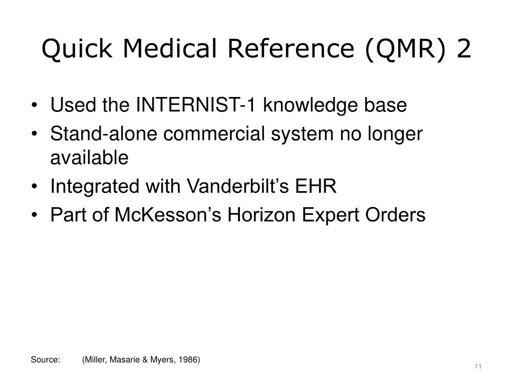 quick medical reference qmr 2