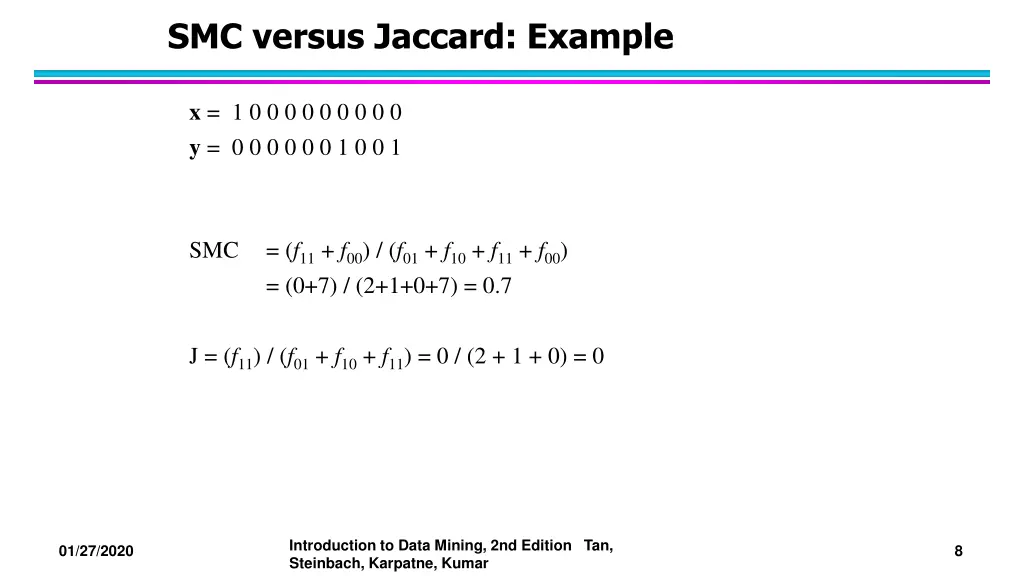 smc versus jaccard example