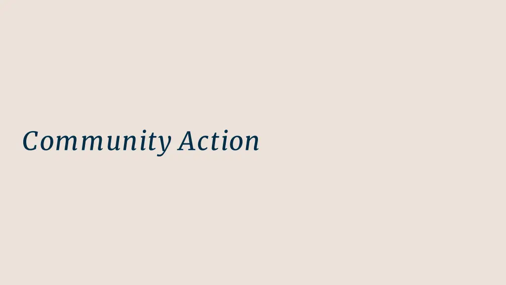 community action