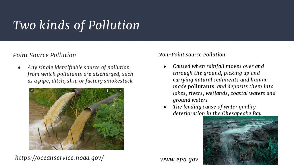 two kinds of pollution