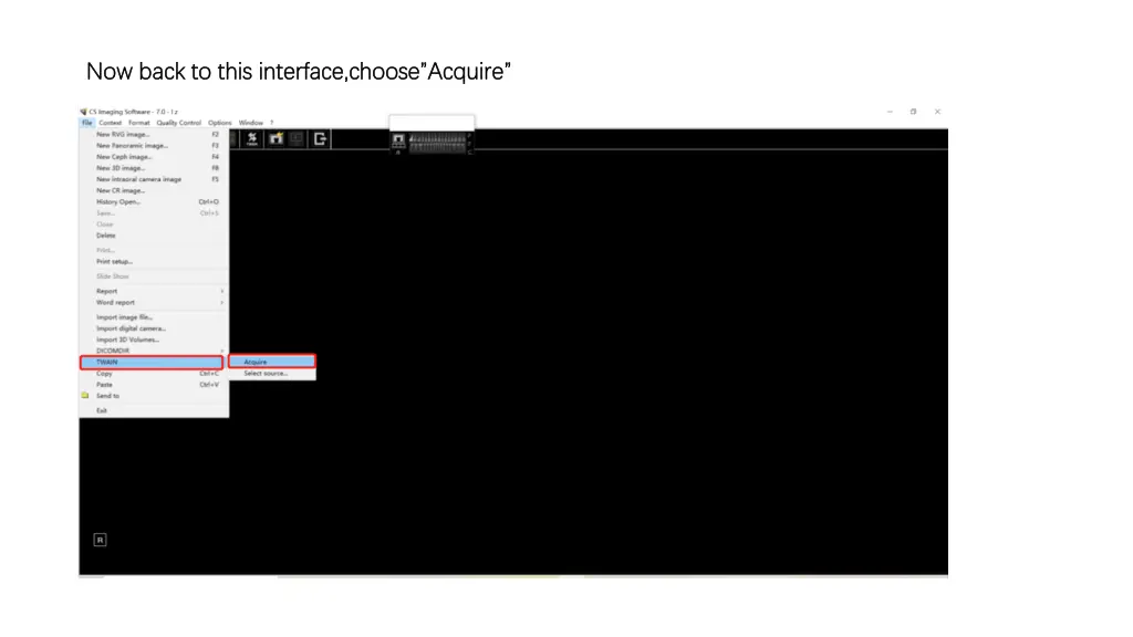 now back to this now back to this interface