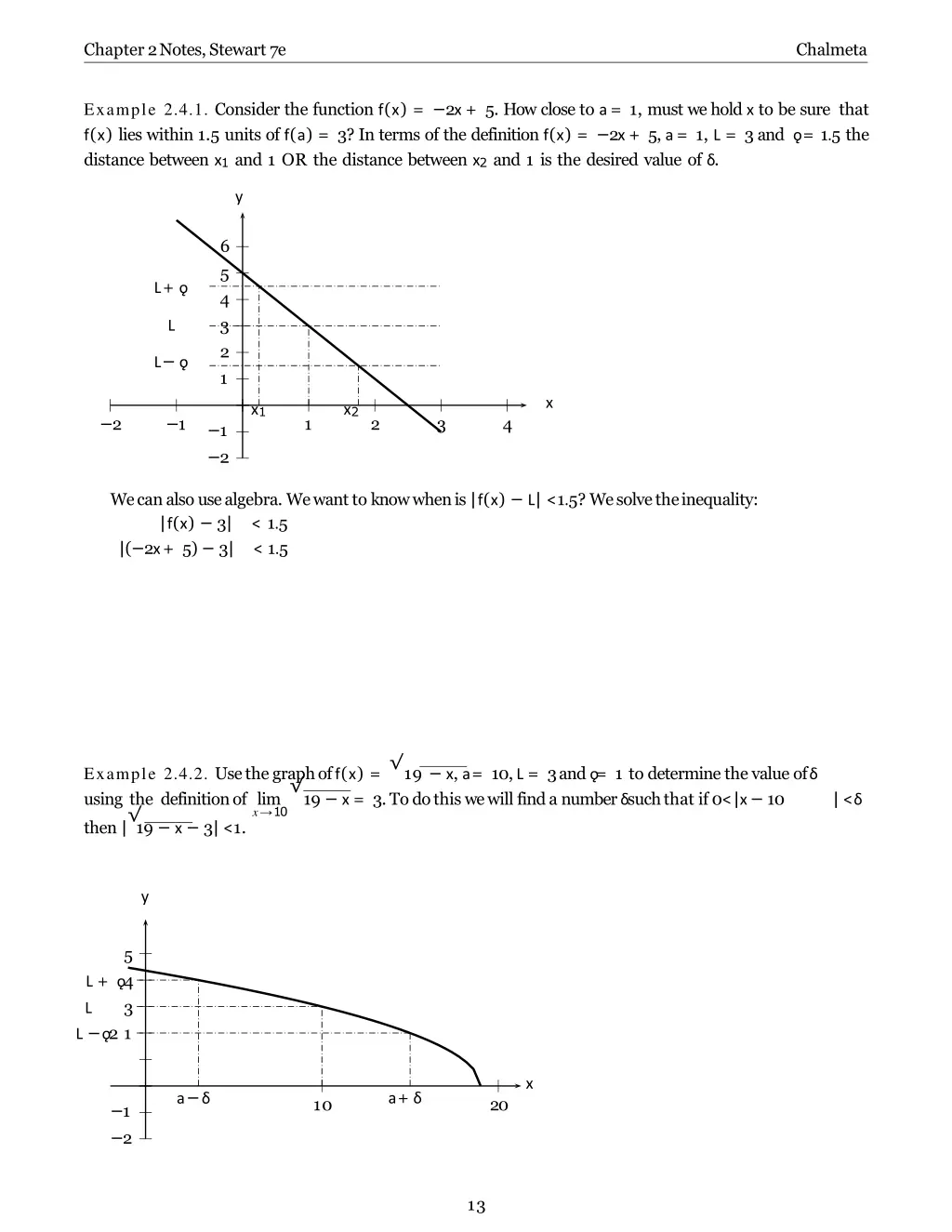 chapter 2 notes stewart 7e 12