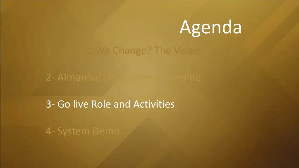 agenda 3