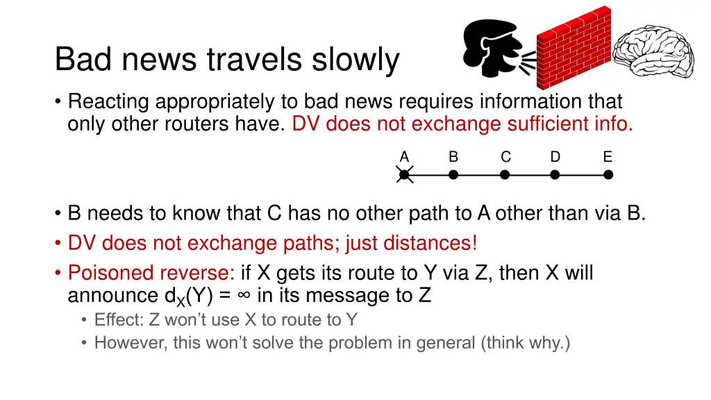 bad news travels slowly 1