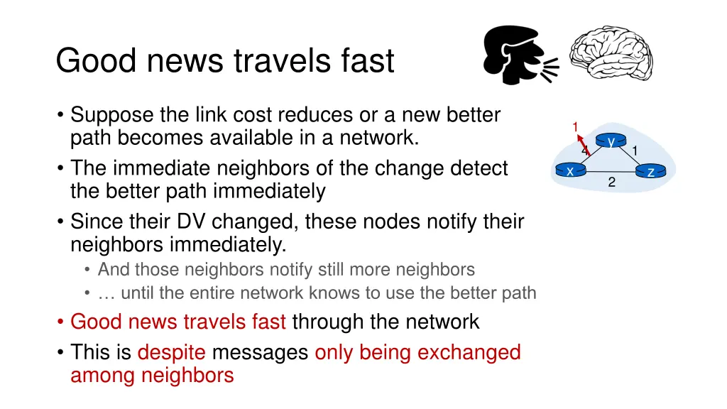 good news travels fast