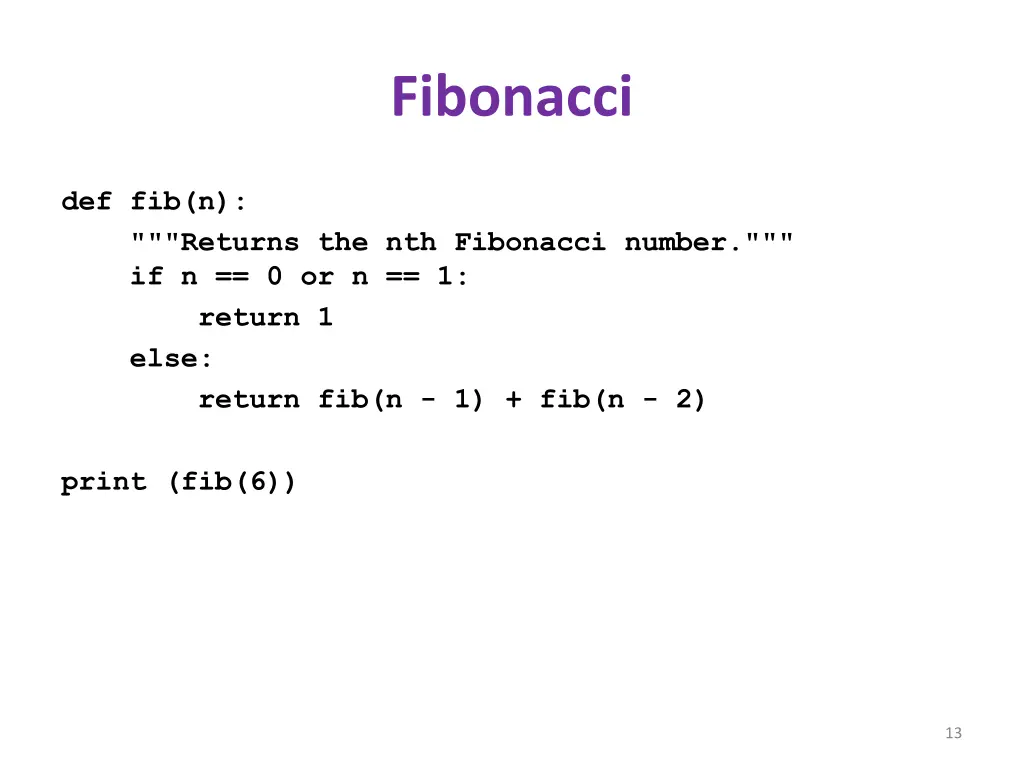 fibonacci