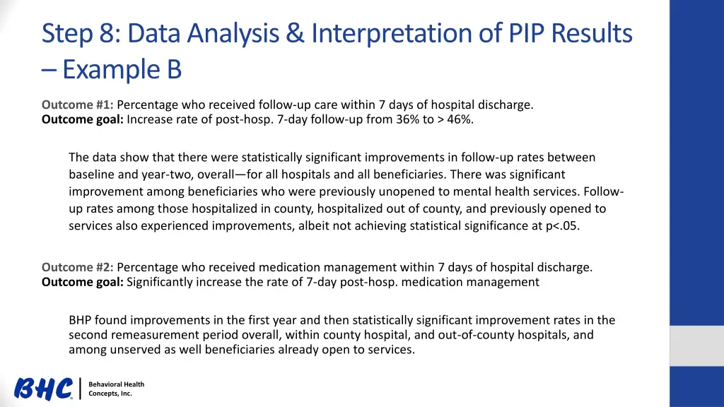 step 8 data analysis interpretation 9