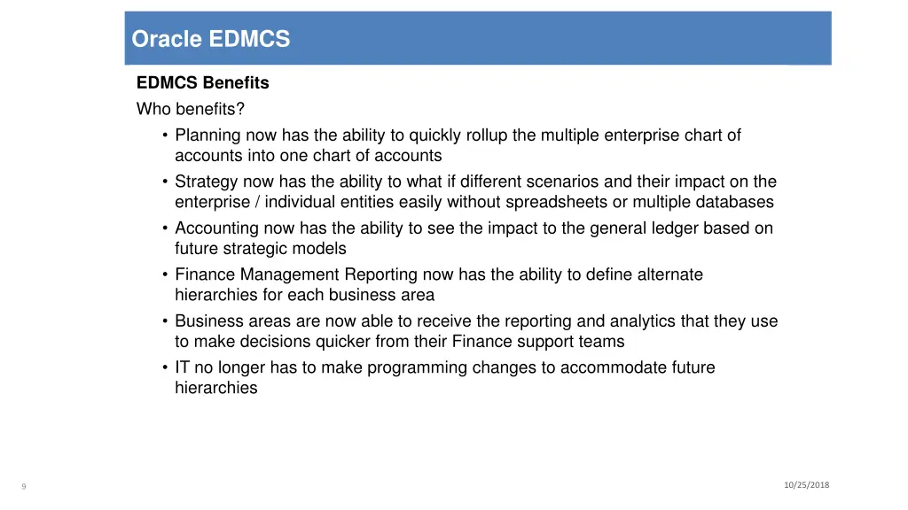 oracle edmcs 7