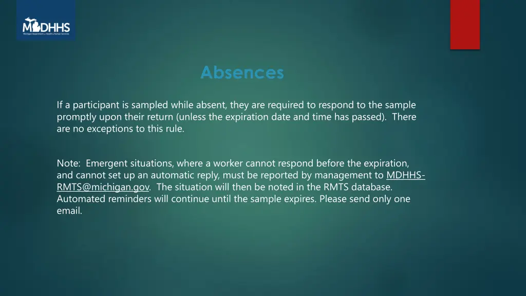 absences
