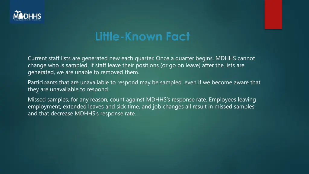 little known fact