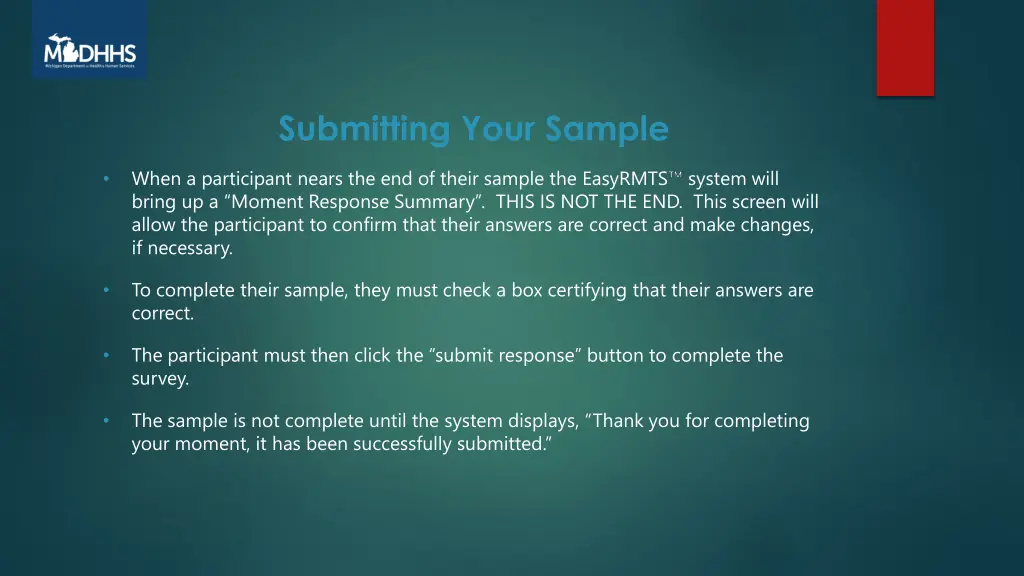 submitting your sample