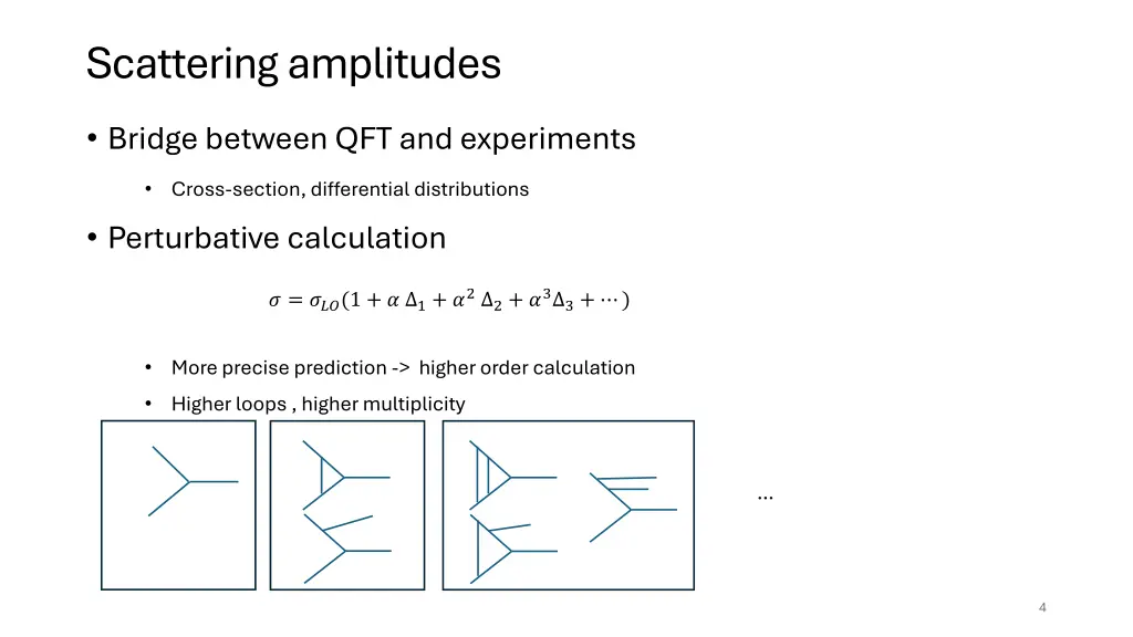 scattering amplitudes