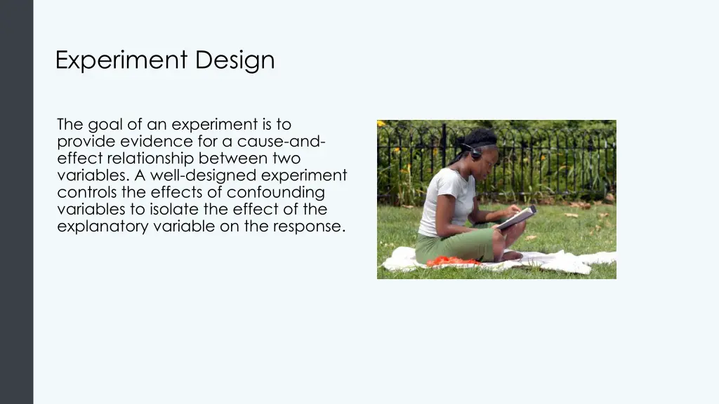 experiment design