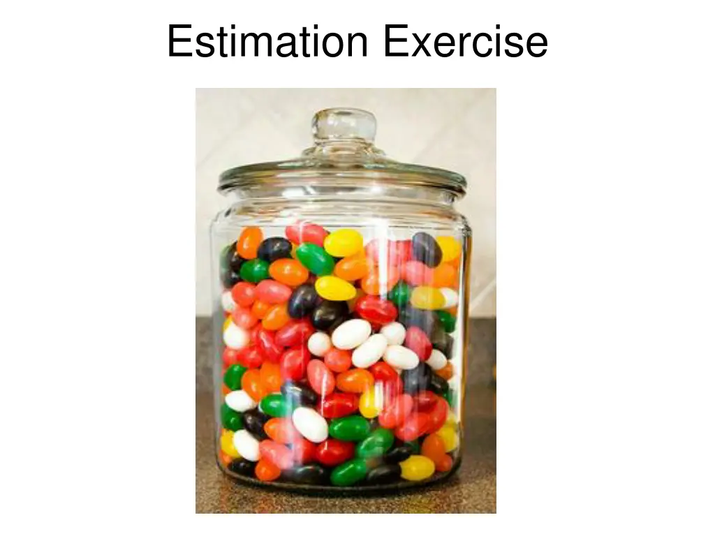 estimation exercise