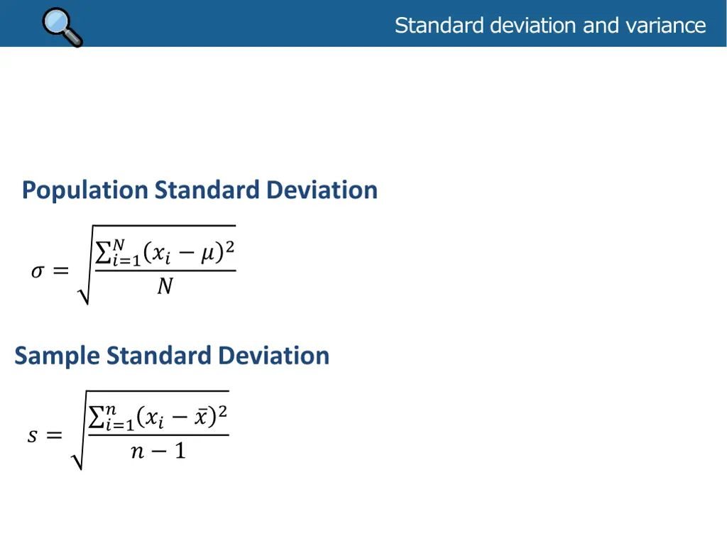 standard deviation and variance 2