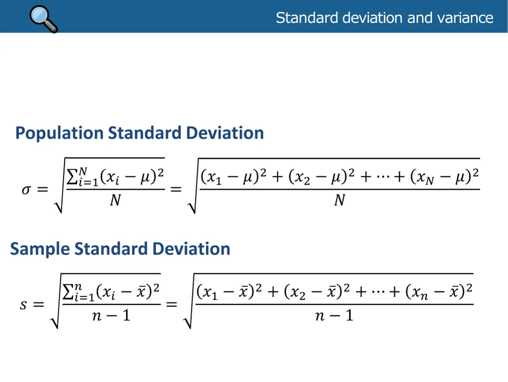 standard deviation and variance 3