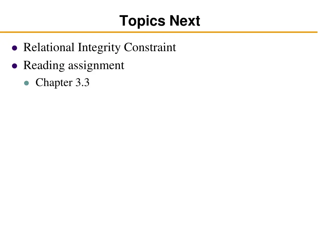 topics next