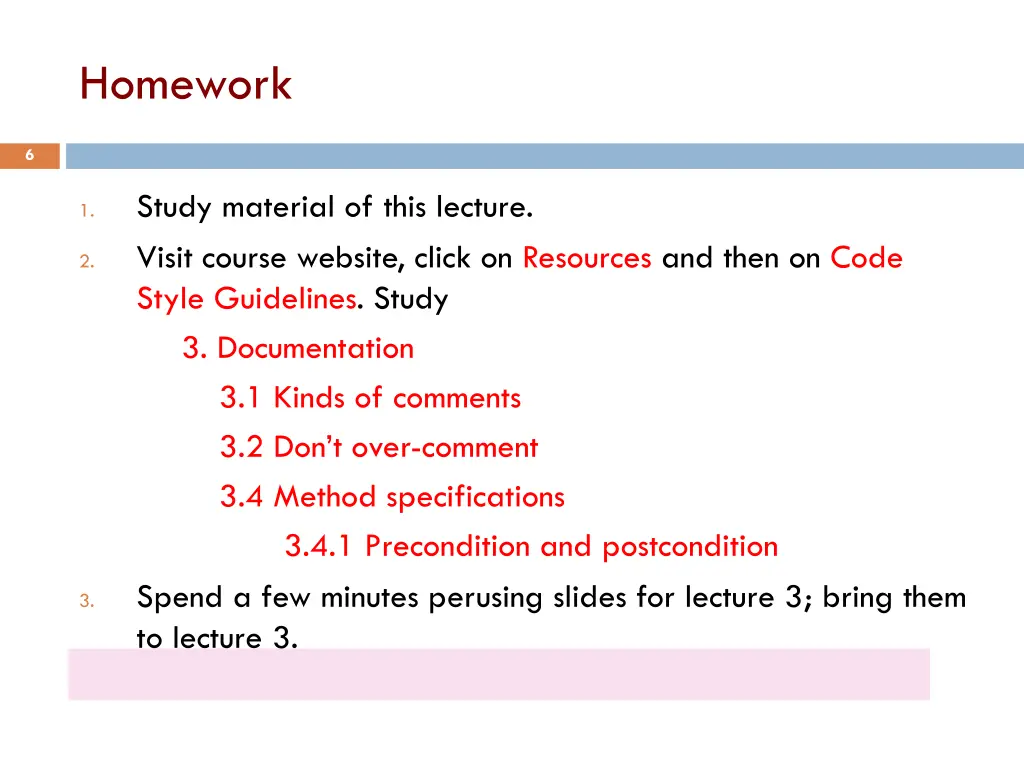 homework