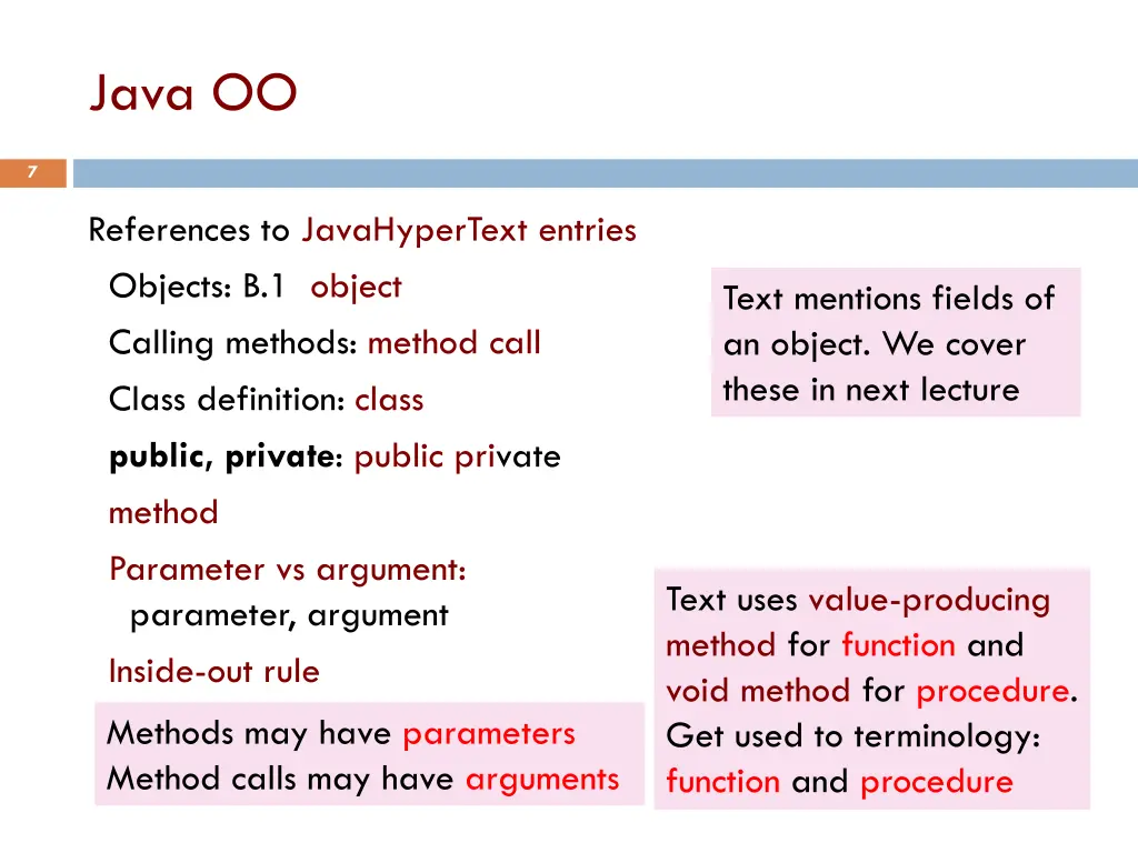 java oo