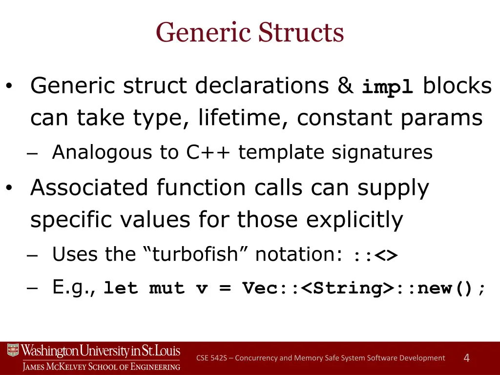 generic structs