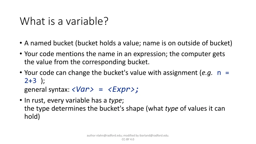 what is a variable 1