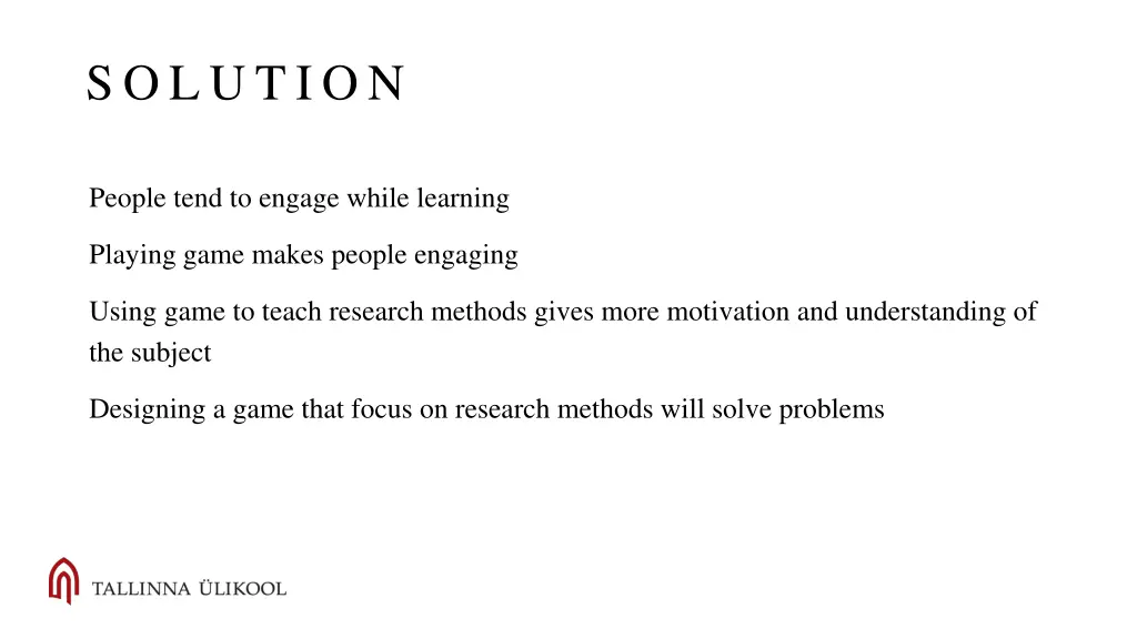 solution
