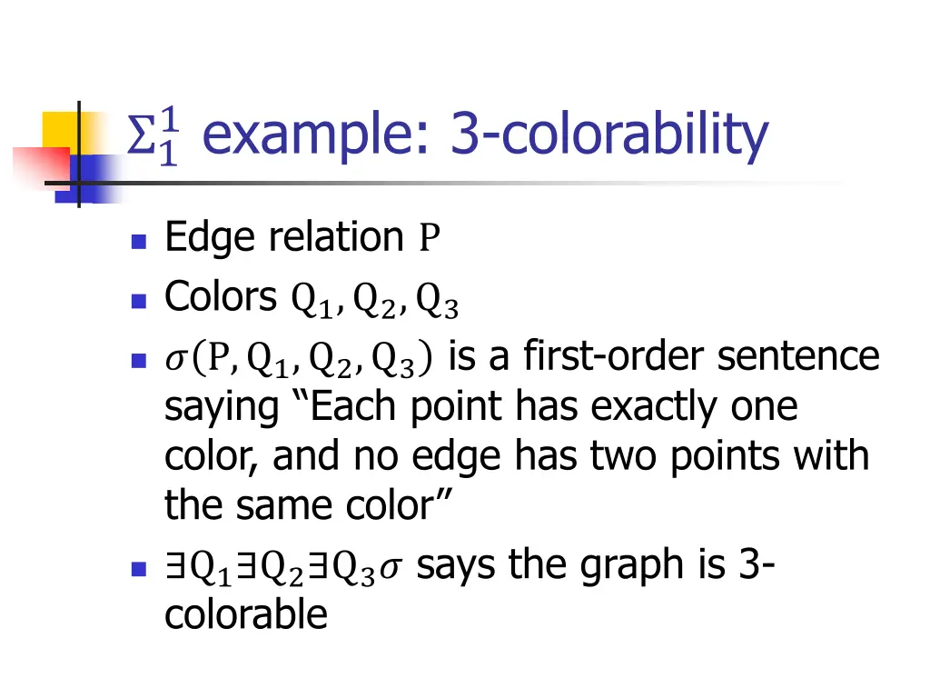 1 example 3 colorability