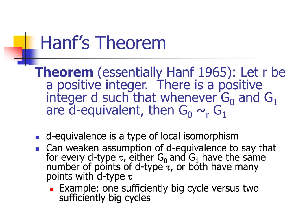 hanf s theorem
