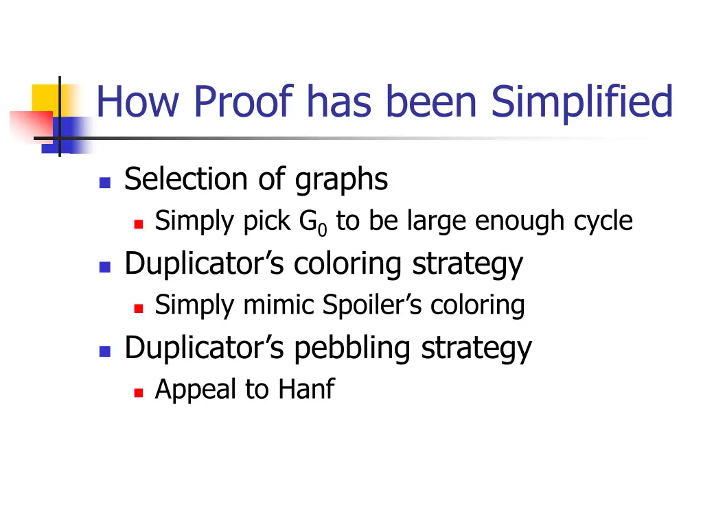 how proof has been simplified