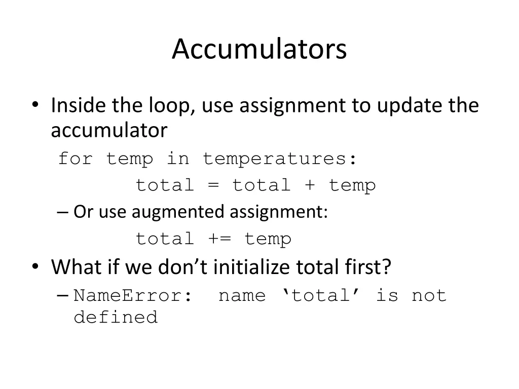 accumulators 1