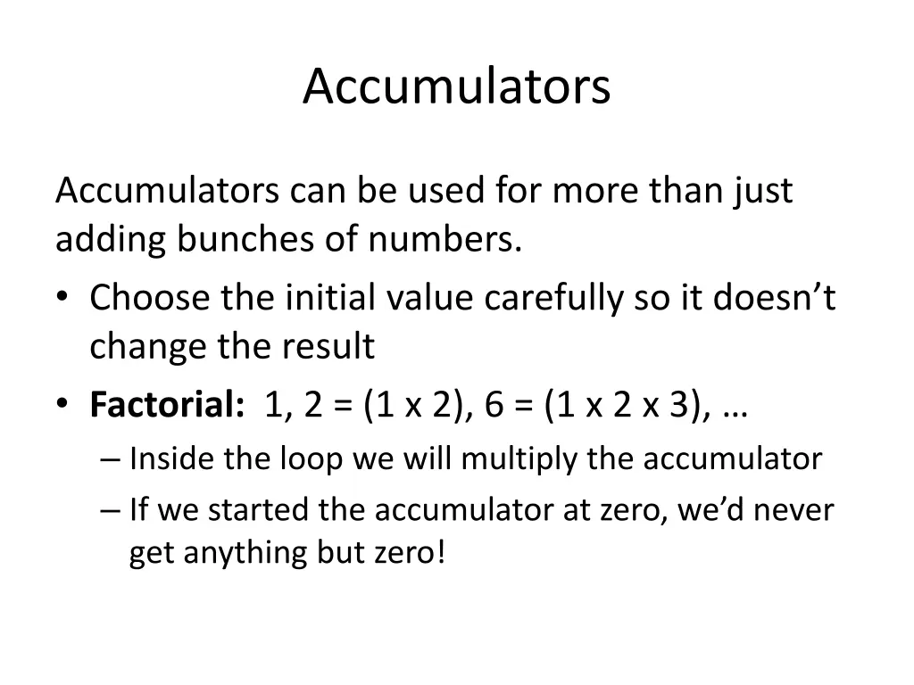 accumulators 2