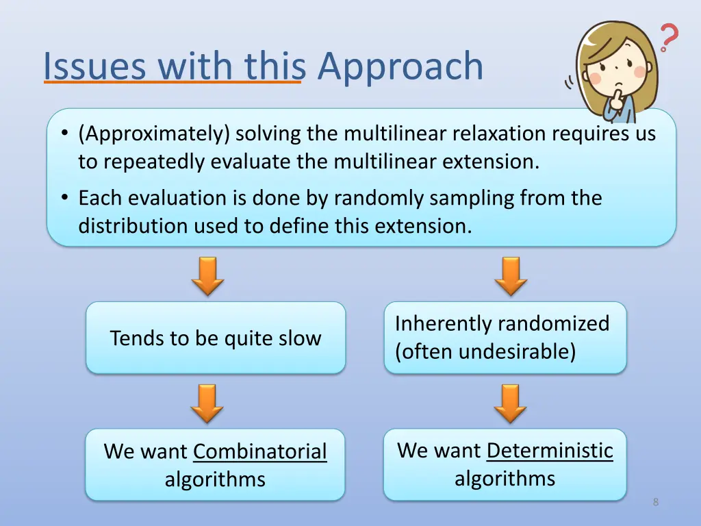 issues with this approach