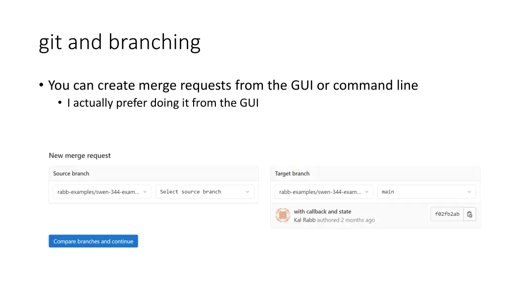 git and branching 1