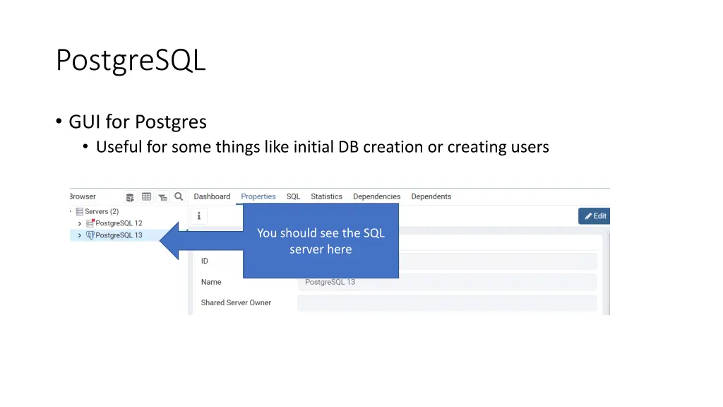 postgresql