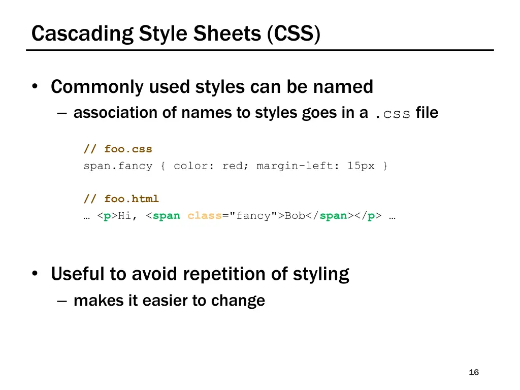 cascading style sheets css