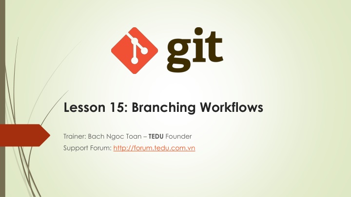 lesson 15 branching workflows