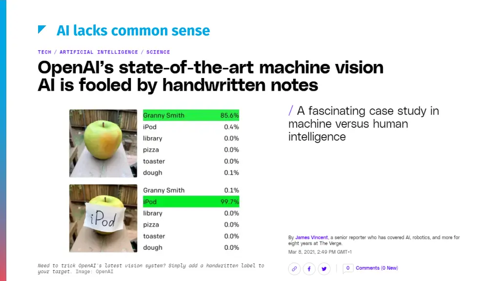 ai lacks common sense